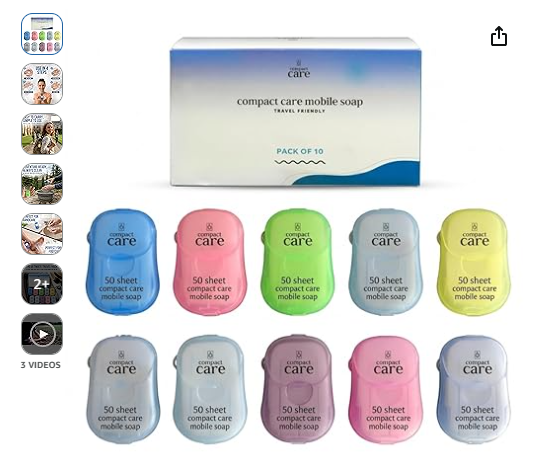Portable Soap Sheets Showcase